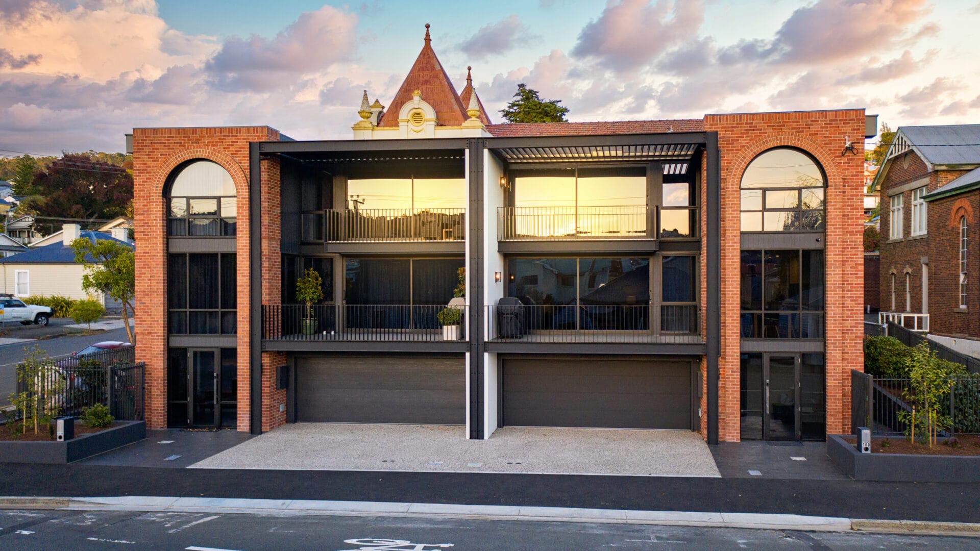 The Twins building launceston